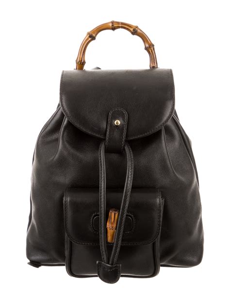 cheaper gucci black technical backpack|black gucci backpack vintage.